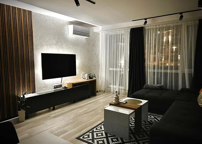 Apartment A-brilliant, New! Spacious & Modern In Whit Garage Varna